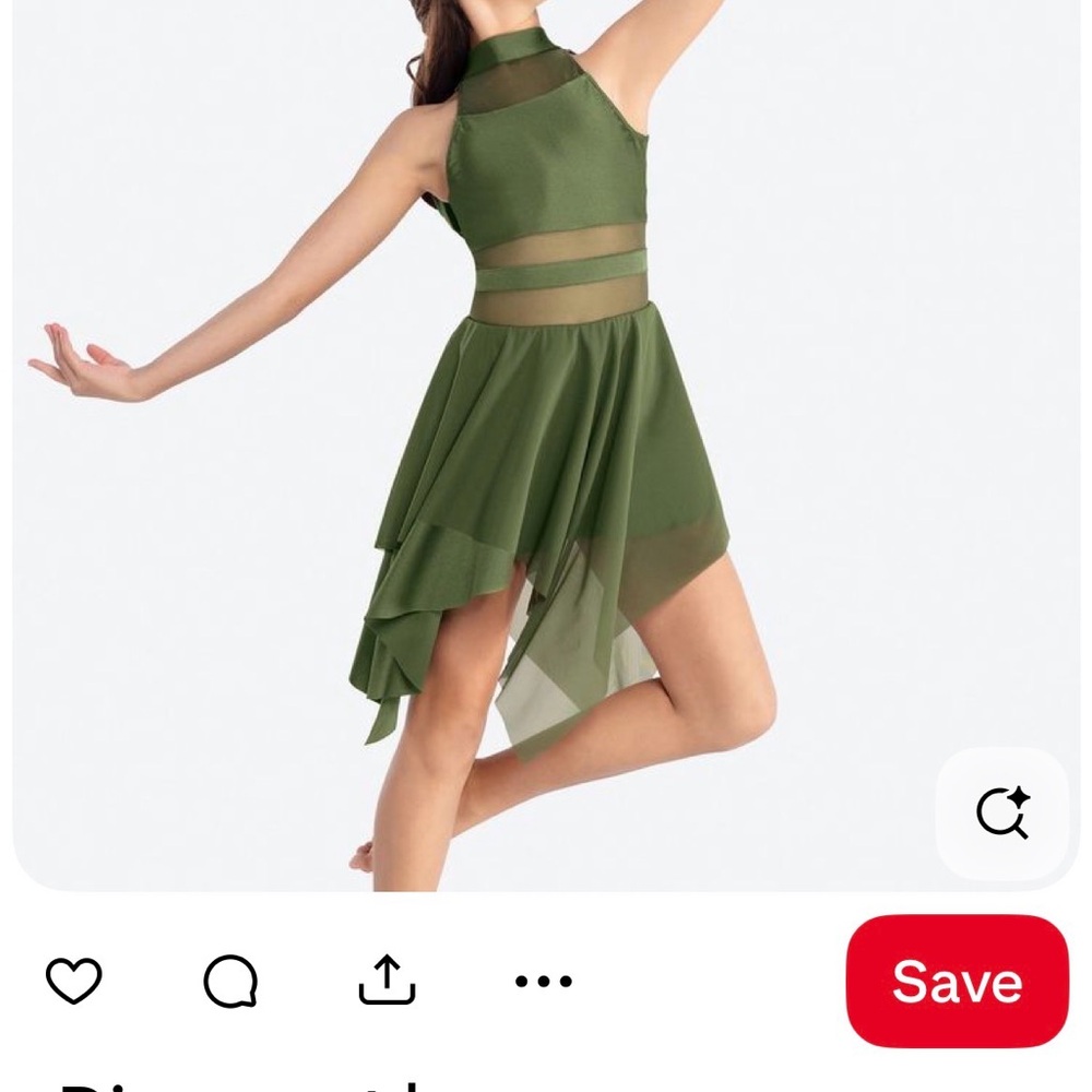 Revolution dance costume DIVERGENT LC lyrical ballet competition